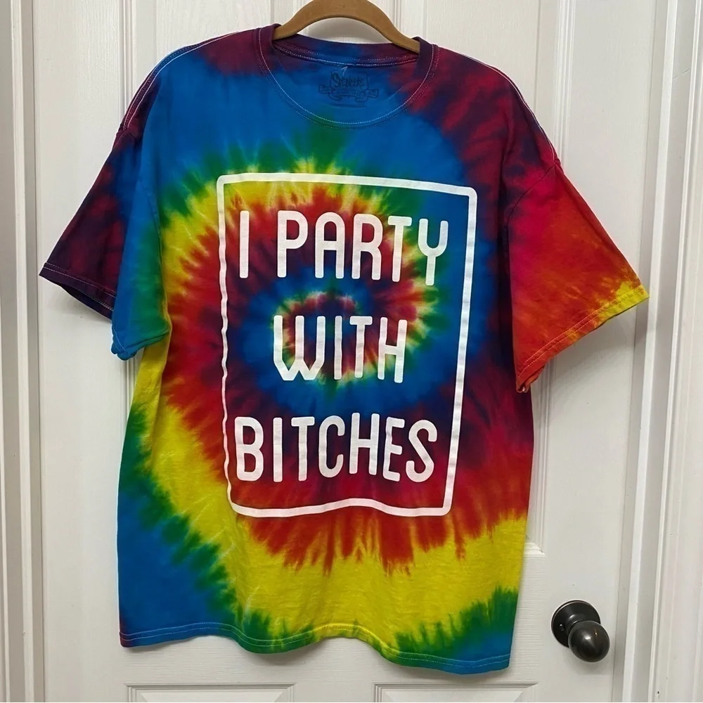 Tie Dye Graphic Tee | Spencer’s XL - Picture 8 of 8